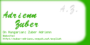 adrienn zuber business card